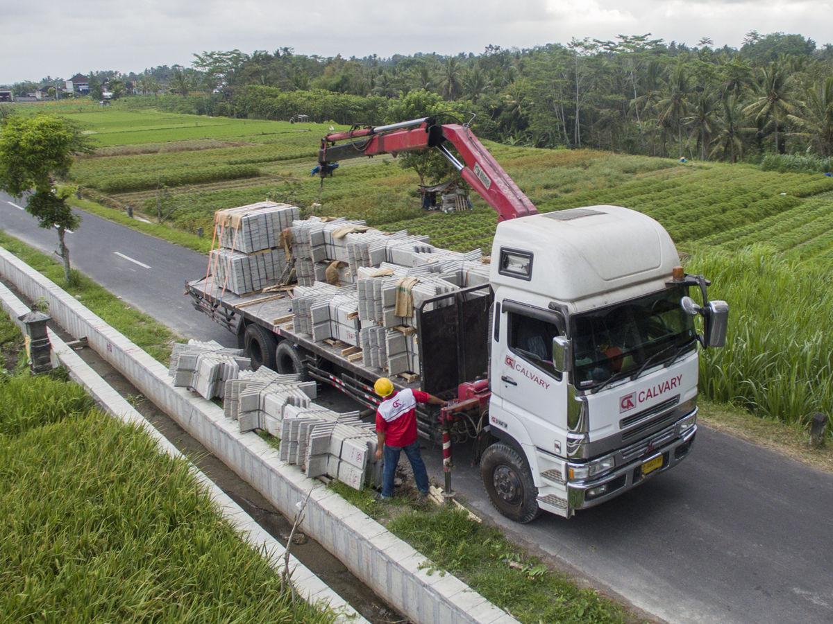 L Shape Irigasi - Subak Bali
